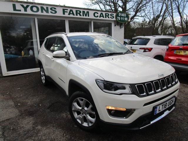 2018 18 Jeep Compass 1.4 MULTIAIR II LIMITED 4x4 5d 170 BHP AUTOMATIC FOUR WHEEL DRIVE *OVER &pound;2,000 EXTRAS*