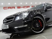 USED 2012 12 MERCEDES-BENZ C-CLASS 6.2 C63 AMG EDITION 125 / AMG PERFORMANCE PACK (487 BHP) MCT 7S 4DR + NAV + HARMAN KARDON + E/M/HEATED DESIGNO 2 TONE LEATHERS + E/SUNROOF + XENON-LEDS + R/CAMERA + PARKTRONIC + PRIVACY + 19S AMG PERFORMANCE PACK+DESIGNO 2 TONE LEATHERS+CAM+HK