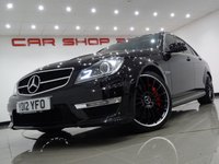 USED 2012 12 MERCEDES-BENZ C-CLASS 6.2 C63 AMG EDITION 125 / AMG PERFORMANCE PACK (487 BHP) MCT 7S 4DR + NAV + HARMAN KARDON + E/M/HEATED DESIGNO 2 TONE LEATHERS + E/SUNROOF + XENON-LEDS + R/CAMERA + PARKTRONIC + PRIVACY + 19S AMG PERFORMANCE PACK+DESIGNO 2 TONE LEATHERS+CAM+HK