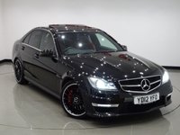 USED 2012 12 MERCEDES-BENZ C-CLASS 6.2 C63 AMG EDITION 125 / AMG PERFORMANCE PACK (487 BHP) MCT 7S 4DR + NAV + HARMAN KARDON + E/M/HEATED DESIGNO 2 TONE LEATHERS + E/SUNROOF + XENON-LEDS + R/CAMERA + PARKTRONIC + PRIVACY + 19S AMG PERFORMANCE PACK+DESIGNO 2 TONE LEATHERS+CAM+HK