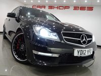 USED 2012 12 MERCEDES-BENZ C-CLASS 6.2 C63 AMG EDITION 125 / AMG PERFORMANCE PACK (487 BHP) MCT 7S 4DR + NAV + HARMAN KARDON + E/M/HEATED DESIGNO 2 TONE LEATHERS + E/SUNROOF + XENON-LEDS + R/CAMERA + PARKTRONIC + PRIVACY + 19S AMG PERFORMANCE PACK+DESIGNO 2 TONE LEATHERS+CAM+HK