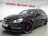 USED 2012 12 MERCEDES-BENZ C-CLASS 6.2 C63 AMG EDITION 125 / AMG PERFORMANCE PACK (487 BHP) MCT 7S 4DR + NAV + HARMAN KARDON + E/M/HEATED DESIGNO 2 TONE LEATHERS + E/SUNROOF + XENON-LEDS + R/CAMERA + PARKTRONIC + PRIVACY + 19S AMG PERFORMANCE PACK+DESIGNO 2 TONE LEATHERS+CAM+HK