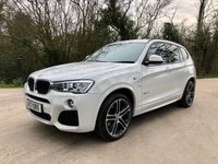 USED 2017 17 BMW X3 2.0 XDRIVE20D M SPORT 5d 188 BHP ZERO DEPOSIT FINANCE AVAILABLE