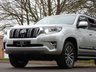 USED 2018 18 TOYOTA LAND CRUISER 2.8 D-4D INVINCIBLE 5d 175 BHP HUGE SPEC ONLY 7K FTSH SAT NAV