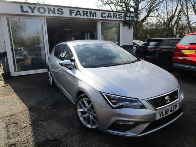 2018 18 Seat Leon 1.4 ECO TSI FR TECHNOLOGY 5d 150 BHP