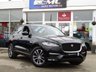 USED 2016 66 JAGUAR F-PACE 2.0 R-SPORT 5d 178 BHP Finished in COSMIC BLACK MET with contrasting EBONY/SILVER FULL HEATED LEATHER TRIM. The Jaguar F-Pace is a large, stylish family car and one of the few SUVs on sale that is genuinely good fun to drive. It has a host of features that include Sat Nav, Heated Leather, DAB Radio, Power rear Boot, Alloys, Cruise Control and much more. Dealer serviced at 17048 miles and at 32578 miles. 12 Months MOT expires 16/3/2022.