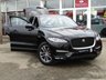 USED 2016 66 JAGUAR F-PACE 2.0 R-SPORT 5d 178 BHP Finished in COSMIC BLACK MET with contrasting EBONY/SILVER FULL HEATED LEATHER TRIM. The Jaguar F-Pace is a large, stylish family car and one of the few SUVs on sale that is genuinely good fun to drive. It has a host of features that include Sat Nav, Heated Leather, DAB Radio, Power rear Boot, Alloys, Cruise Control and much more. Dealer serviced at 17048 miles and at 32578 miles. 12 Months MOT expires 16/3/2022.
