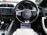 USED 2016 66 JAGUAR F-PACE 2.0 R-SPORT 5d 178 BHP Finished in COSMIC BLACK MET with contrasting EBONY/SILVER FULL HEATED LEATHER TRIM. The Jaguar F-Pace is a large, stylish family car and one of the few SUVs on sale that is genuinely good fun to drive. It has a host of features that include Sat Nav, Heated Leather, DAB Radio, Power rear Boot, Alloys, Cruise Control and much more. Dealer serviced at 17048 miles and at 32578 miles. 12 Months MOT expires 16/3/2022.