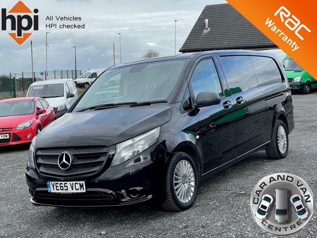 2015 65 Mercedes-Benz Vito 2.1 114 BLUETEC XLWB EURO 6 136 BHP BARN DOORS