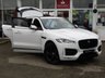 USED 2017 67 JAGUAR F-PACE 2.0 R-SPORT AWD 5d 238 BHP Finished in FUJI WHITE MET with contrasting EBONY/IVORY FULL HEATED LEATHER TRIM. The Jaguar F-Pace is a large, stylish family car and one of the few SUVs on sale that is genuinely good fun to drive. It has a host of features that include Black Pack, Panoramic Roof, Sat Nav, Ebony/Ivory heated Leather, DAB Radio, Power rear Boot, Rear View Camera and much more. Guy Salmon Jaguar Dealer serviced at 21452 miles, 42506 miles and at 63569 miles. 12 Months MOT.