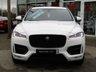 USED 2017 67 JAGUAR F-PACE 2.0 R-SPORT AWD 5d 238 BHP Finished in FUJI WHITE MET with contrasting EBONY/IVORY FULL HEATED LEATHER TRIM. The Jaguar F-Pace is a large, stylish family car and one of the few SUVs on sale that is genuinely good fun to drive. It has a host of features that include Black Pack, Panoramic Roof, Sat Nav, Ebony/Ivory heated Leather, DAB Radio, Power rear Boot, Rear View Camera and much more. Guy Salmon Jaguar Dealer serviced at 21452 miles, 42506 miles and at 63569 miles. 12 Months MOT.