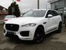 USED 2017 67 JAGUAR F-PACE 2.0 R-SPORT AWD 5d 238 BHP Finished in FUJI WHITE MET with contrasting EBONY/IVORY FULL HEATED LEATHER TRIM. The Jaguar F-Pace is a large, stylish family car and one of the few SUVs on sale that is genuinely good fun to drive. It has a host of features that include Black Pack, Panoramic Roof, Sat Nav, Ebony/Ivory heated Leather, DAB Radio, Power rear Boot, Rear View Camera and much more. Guy Salmon Jaguar Dealer serviced at 21452 miles, 42506 miles and at 63569 miles. 12 Months MOT.