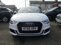 USED 2016 66 AUDI A3 2.0 TDI S LINE 5d 148 BHP AUDI A3 2.0 TDI S-LINE S/S SPORTBACK