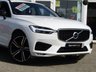 USED 2019 69 VOLVO XC60 2.0 B5 R-DESIGN PRO AWD 5d 231 BHP Finished in ICE WHITE metallic with HEATED LEATHER trim. This upmarket family SUV is sleek, stylish, comfortable and great fun to drive.This Volvo XC60 is one of the safest and most stylish SUVs on sale, and it is a great choice if you are after a family car with a real feel-good factor. Features include Full Heated Leather Seats, 21" Alloys, Sat Nav, DAB, B/Tooth, Electric Tailgate, Bi-xenon headlamps and much more.