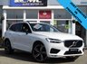 USED 2019 69 VOLVO XC60 2.0 B5 R-DESIGN PRO AWD 5d 231 BHP Finished in ICE WHITE metallic with HEATED LEATHER trim. This upmarket family SUV is sleek, stylish, comfortable and great fun to drive.This Volvo XC60 is one of the safest and most stylish SUVs on sale, and it is a great choice if you are after a family car with a real feel-good factor. Features include Full Heated Leather Seats, 21" Alloys, Sat Nav, DAB, B/Tooth, Electric Tailgate, Bi-xenon headlamps and much more.