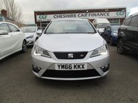 USED 2016 66 SEAT IBIZA 1.2 TSI FR TECHNOLOGY 3d 109 BHP SEAT IBIZA 1.2 TSI FR TECHNOLOGY