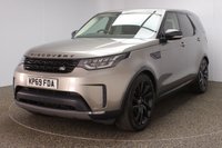 USED 2019 69 LAND ROVER DISCOVERY 3.0 SDV6 HSE LUXURY 5DR AUTO 302 BHP BLACK PACKAGE FULL LAND ROVER SERVICE HISTORY + HEATED LEATHER SEATS + 7 SEATS + SATELLITE NAVIGATION + PANORAMIC SUNROOF + 360 DEGREE CAMERA + PARK ASSIST + PARKING SENSOR + HEATED/COOLED REAR SEATS + LANE ASSIST SYSTEM + BLIND SPOT MONITOR + MERIDIAN PREMIUM SPEAKERS + BLUETOOTH + CRUISE CONTROL + CLIMATE CONTROL + MULTI FUNCTION WHEEL + PRIVACY GLASS + ELECTRIC/MEMORY FRONT SEATS + AMBIENT LIGHTING + HEATED STEERING WHEEL + ELECTRIC/HEATED/FOLDING SOOR MIRRORS + 22 INCH ALLOY WHEELS IN BLACK