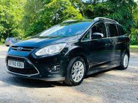 USED 2011 60 FORD GRAND C-MAX 1.6 TITANIUM 5d 124 BHP 7 SEATER! HIGH SPEC INC. SAT NAV, BLUETOOTH, CRUISE! 4 NEW TYRES 12m MOT & SERVICED!