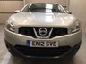 USED 2012 12 NISSAN QASHQAI 1.6 N-TEC PLUS IS DCIS/S 5d 130 BHP FINANCE RATES FROM 6.9% APR