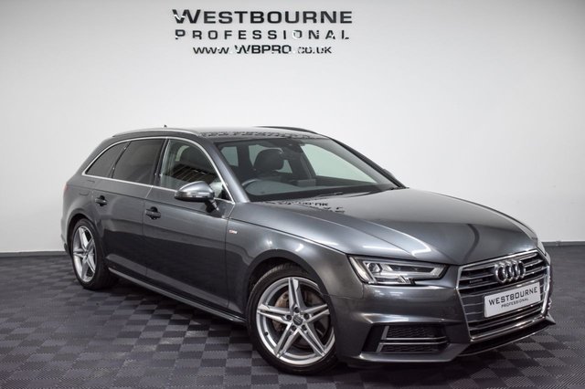 2016 16 Audi A4 2.0 AVANT TDI QUATTRO S LINE 5d 188 BHP