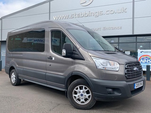 2015 15 FORD TRANSIT 2.2 410 TREND MINIBUS 15 SEATS 124 BHP