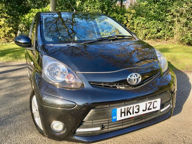 2013 13 Toyota Aygo 1.0 VVT-I FIRE AC 3d 67 BHP ZERO COST ROADTAX/ONLY 25,500 MILES