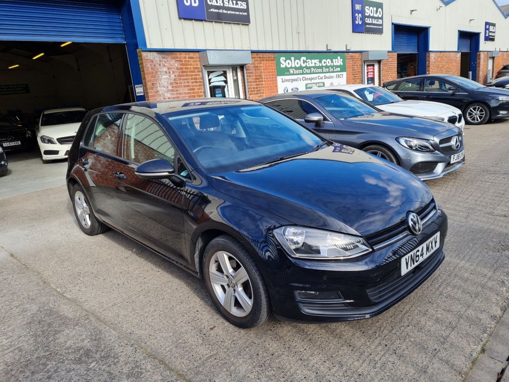 2014 64 VOLKSWAGEN GOLF 1.6 MATCH TDI BLUEMOTION TECHNOLOGY 5d 103 BHP
