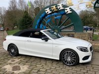 USED 2018 18 MERCEDES-BENZ C CLASS 3.0 AMG C 43 4MATIC PREMIUM PLUS 2d 362 BHP C43 AMG - 3.0 BI/TURBO - PREMIUM PLUS - 4 MATIC - CONVERTIBLE - HUGE SPECIFICATION - HUGE SAVING ON LIST PRICE NEW OVER &pound;52000.00 !!!!