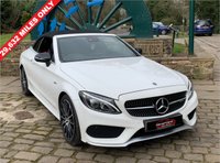 USED 2018 18 MERCEDES-BENZ C CLASS 3.0 AMG C 43 4MATIC PREMIUM PLUS 2d 362 BHP C43 AMG - 3.0 BI/TURBO - PREMIUM PLUS - 4 MATIC - CONVERTIBLE - HUGE SPECIFICATION - HUGE SAVING ON LIST PRICE NEW OVER &pound;52000.00 !!!!