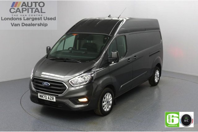 2020 70 FORD TRANSIT CUSTOM 2.0 300 Limited EcoBlue Auto 170 BHP L2 H2 Euro 6 Low Emission