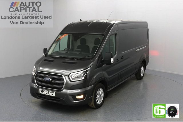 2020 70 FORD TRANSIT 2.0 350 FWD Limited EcoBlue Auto 130 BHP L3 H2 Low Emission