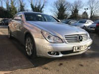 USED 2007 07 MERCEDES-BENZ CLS CLASS 3.0 CLS320 CDI 4d 222 BHP CRUISE~CONTROL~LEATHER~PARK SENSORS