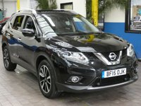 USED 2015 15 NISSAN X-TRAIL 1.6 DCI TEKNA XTRONIC 5d 130 BHP Panoramic Sunroof. 7 Seats.