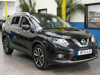 USED 2015 15 NISSAN X-TRAIL 1.6 DCI TEKNA XTRONIC 5d 130 BHP Panoramic Sunroof. 7 Seats.