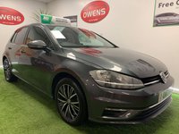 USED 2017 17 VOLKSWAGEN GOLF 1.6 SE NAVIGATION TDI BLUEMOTION TECHNOLOGY DSG 5d 114 BHP 15 MONTH WARRANTY FROM AU