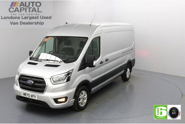 2020 70 FORD TRANSIT 2.0 350 FWD Limited EcoBlue Auto 130 BHP L3 H2 Low Emission