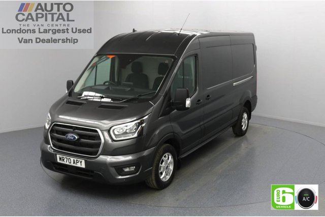 2020 70 FORD TRANSIT 2.0 350 FWD Limited EcoBlue Auto 130 BHP L3 H2 Low Emission