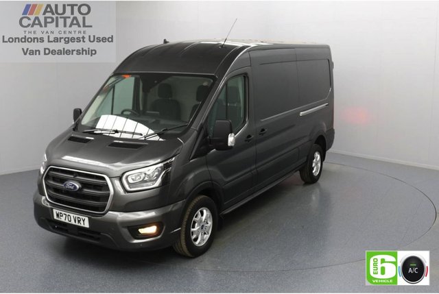 2020 70 FORD TRANSIT 2.0 350 FWD Limited EcoBlue Auto 185 BHP L3 H2 Low Emission