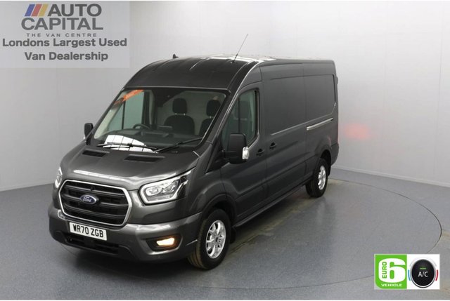 2020 70 FORD TRANSIT 2.0 350 FWD Limited EcoBlue Auto 185 BHP L3 H2 Low Emission