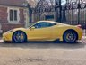 USED 2017 17 FERRARI 458 SPECIALE 4.5 2d 597 BHP TAILOR MADE/ GIALLO ORION/ VATQ/ FRONT AXLE LIFT/ CARBON ENGINE BAY/ REVERSE CAMERA