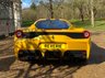 USED 2017 17 FERRARI 458 SPECIALE 4.5 2d 597 BHP TAILOR MADE/ GIALLO ORION/ VATQ/ FRONT AXLE LIFT/ CARBON ENGINE BAY/ REVERSE CAMERA