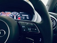 USED 2018 18 AUDI A3 2.0L S3 TFSI QUATTRO BLACK EDITION 4d 306 BHP Stunning Navarra Blue, Virtual Cockpit, 1 Owner