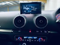 USED 2018 18 AUDI A3 2.0L S3 TFSI QUATTRO BLACK EDITION 4d 306 BHP Stunning Navarra Blue, Virtual Cockpit, 1 Owner