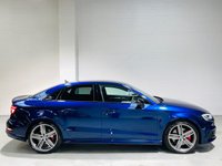 USED 2018 18 AUDI A3 2.0L S3 TFSI QUATTRO BLACK EDITION 4d 306 BHP Stunning Navarra Blue, Virtual Cockpit, 1 Owner