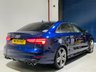USED 2018 18 AUDI A3 2.0L S3 TFSI QUATTRO BLACK EDITION 4d 306 BHP Stunning Navarra Blue, Virtual Cockpit, 1 Owner