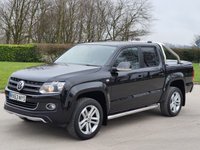 USED 2013 63 VOLKSWAGEN AMAROK 2.0 DC TDI HIGHLINE 4MOTION 180 BHP ** NO VAT **+ FULL LEATHER +SAT NAV