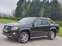USED 2013 63 VOLKSWAGEN AMAROK 2.0 DC TDI HIGHLINE 4MOTION 180 BHP ** NO VAT **+ FULL LEATHER +SAT NAV