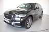 USED 2017 17 JAGUAR F-PACE 2.0 R-SPORT AWD 5d AUTO-1 OWNER CAR-HEATED FRONT SEATS-RED AND BLACK LEATHER-BLUETOOTH-CRUISE CONTROL-SATNAV-REVERSE CAMERA-DAB RADIO-CLIMATE CONTROL 