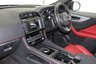 USED 2017 17 JAGUAR F-PACE 2.0 R-SPORT AWD 5d AUTO-1 OWNER CAR-HEATED FRONT SEATS-RED AND BLACK LEATHER-BLUETOOTH-CRUISE CONTROL-SATNAV-REVERSE CAMERA-DAB RADIO-CLIMATE CONTROL 