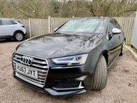 USED 2017 67 AUDI A4 3.0 TFSI S4 QUATTRO 4d AUTO 349 BHP 